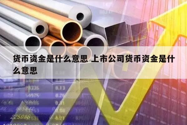 货币资金是什么意思 上市公司货币资金是什么意思