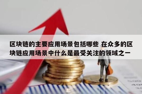 区块链的主要应用场景包括哪些 在众多的区块链应用场景中什么是最受关注的领域之一