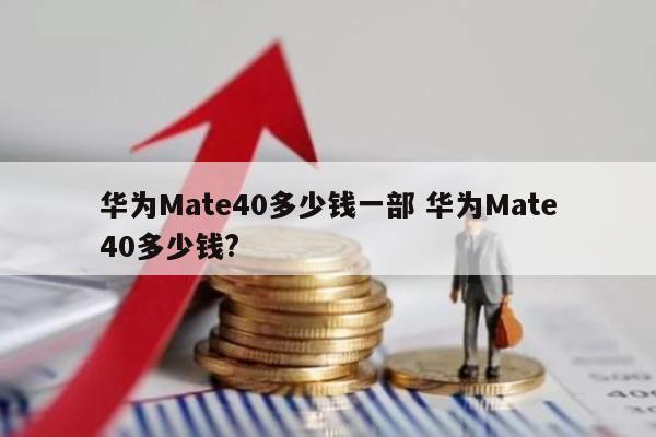 华为Mate40多少钱一部 华为Mate40多少钱?